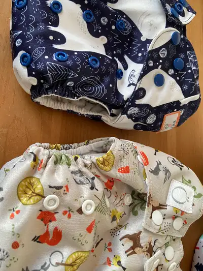 2 couches lavables pour bébé avec inserts, View more