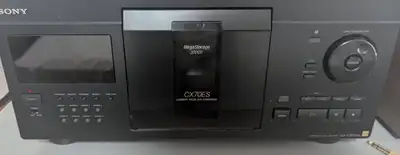 Sony CD Mega Storage 200 Changer & Craig deluxe stereo receiver, View more