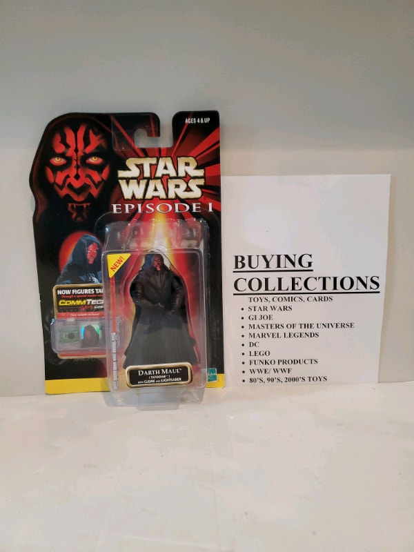 Star Wars Episode 1 red card Darth Maul Tatooine figure Arts