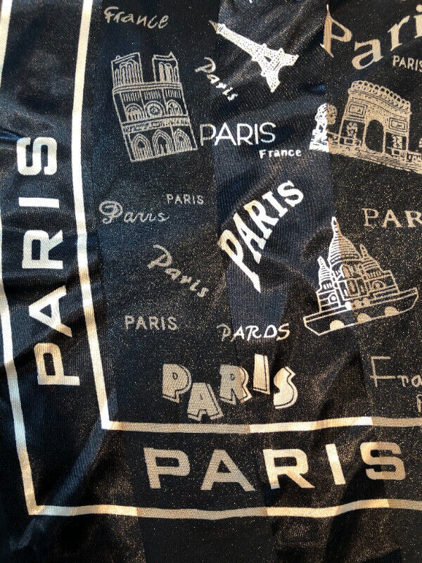 Paris France scarf, never used in Arts & Collectibles in London - Image 2