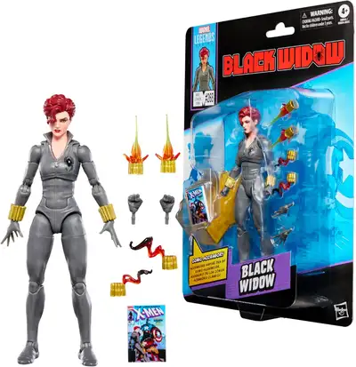 Marvel Legends Mini-Comic series Black Widow action figures. New, sealed in case fresh package direc...