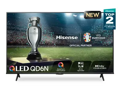 SEALED! Hisense 55" 4K QLED Smart Google TV (55QD6N), View more