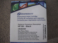 2 Dataproduct Remanufactured Inkjet Cartridges HP 98-Black/ LC4+