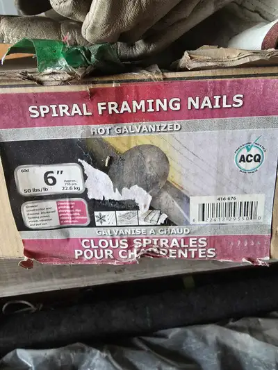 framing nails, View more