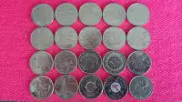 20 Coin Set of Canadian Commemorative Quarters