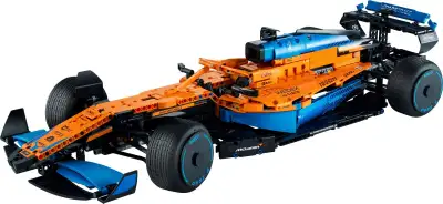 LEGO Technic 42141 McLaren Formula 1 Race Car - Assembled. Includes instruction manual. No box. Adul...