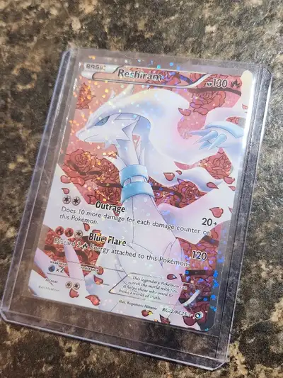 Reshiram Ultra Rare RC22/RC25 Pokemon Card, View more
