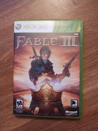 Xbox 360 fable III 