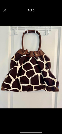 Michael Kors Giraffe print purse