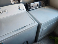 Washer and dryer set