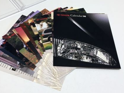 Collectible/RARE!!! Toyota "Car Advertisement" Calendar-This is NEW and was NEVER OPENED--This calen...