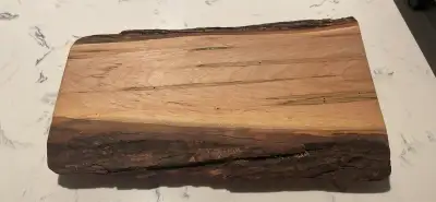 Live Edge Wood Charcuterie Board with legs, View more
