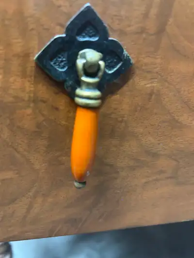 Vintage dresser with mirror, View more