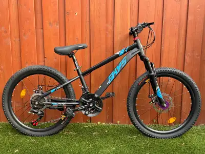 Skys 22 Inch Mountain Bike 21 Speed Black and Blue , View more