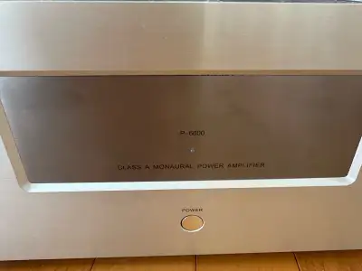 P-6600 Class A Monaural Power Amplifier, View more