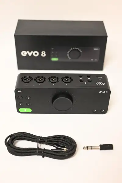 Audio Interface EVO 8 USB High Performance AD/DA Converters USED in good condition. Please see pictu...