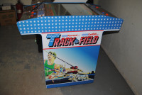 RARE! Stand Up Cocktail Table Track & Field Arcade Game