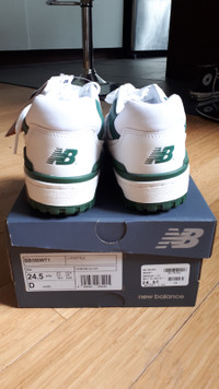 New Balance 550 White Green - 6.5 / EUR 39.5 - New!!