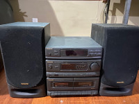 Panasonic SA-DH55 double cassette receiver 