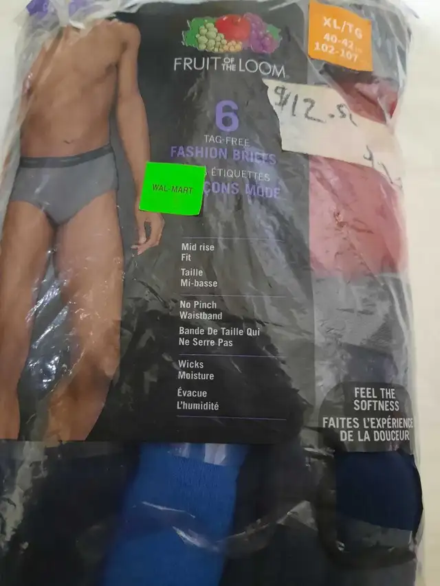 Fruit of the loom XL/TG 40-42 in Men's in City of Montréal - Image 2