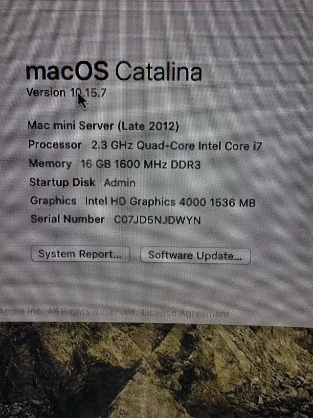 2012 Mac Mini 2.3Ghaz Quad Core I7 with 500gb Sata & 1tb Spinner in Desktop Computers in Markham / York Region - Image 6