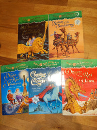 5 Magic Tree House Merlin's Mission Books