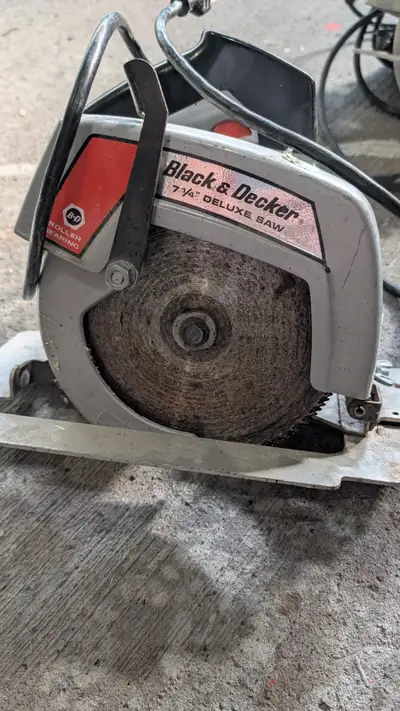 Black+ Decker circular saw 7 1/2 ", View more