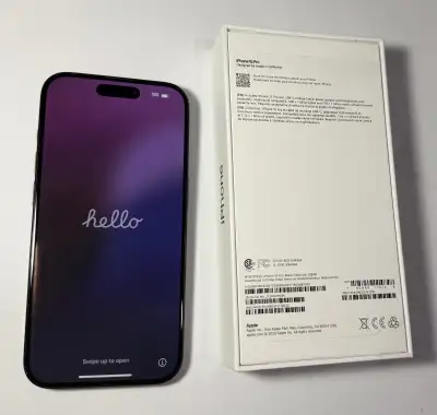 iPhone 15 pro 128gb excellent condition with original box, View more