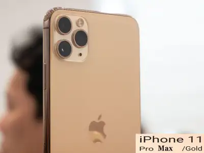 Iphone 11 Pro Max 256Gb-Gold 9/10Mint 4000mAh Super Retina OLED, View more