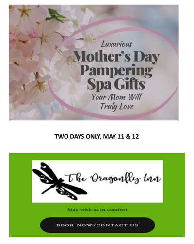 Mothers Day, Mimosa, Private Spa & Massage Party!