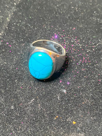 Nice Ring Turquoise Color 9 Size