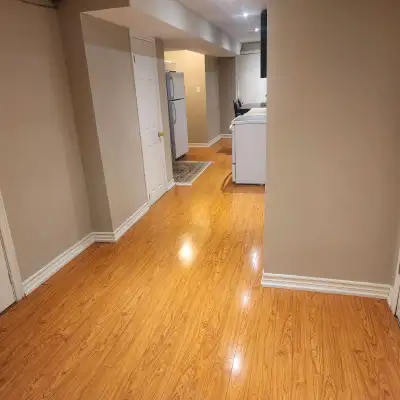1 bedroom basement apartment,female sharing ok, 1400