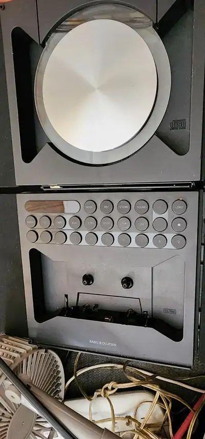 Hi dear friend Bang olufsen 2000 cd cassette very clean navy blue colour and cd cassette radio and a...