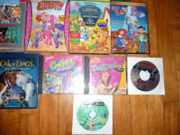 KIDS VHS/DVD MOVIES AND PROGRAMS