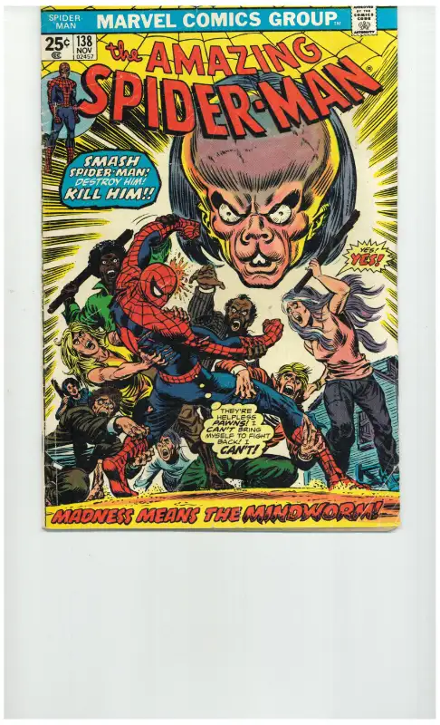 Marvel Comics - Amazing Spider-Man - Issue #138 (Nov 1974). in Comics & Graphic Novels in Oshawa / Durham Region - Image 2