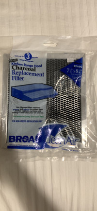 Broan-NuTone Charcoal Replacement Filter (M) (7-1/2" x 8-1/2" x 