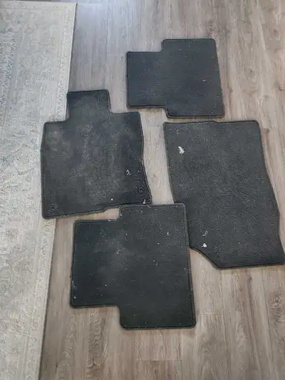 These are Honda 4 floor mats. They're durable and designed to perfectly fit your Honda civic, protec...