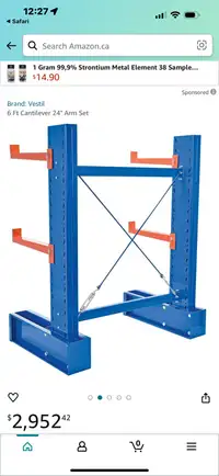  Cantilever rack