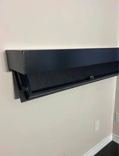 Secret storage /Black Floating Shelf with Hidden Compartment, View more