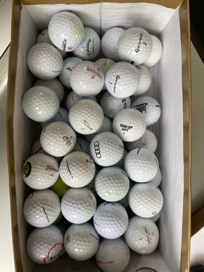Used golf balls. box of 50, View more
