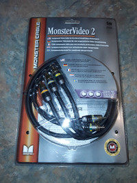 Brand new Monster Video 2 Component Cables