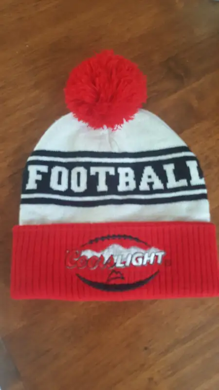 Coors Light Football Toque *New*63848997618561120