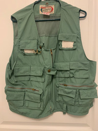 Vintage fishing vest by World Famous