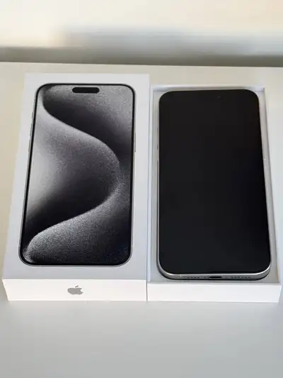 iPhone 15 Pro Max 256GB $700 - Silver - Excellent Condition -, View more