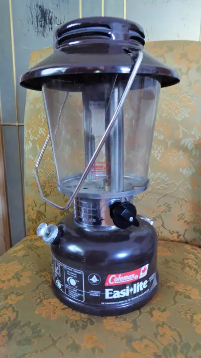 Vintage Coleman White gas Lantern, View more