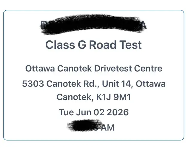 ROAD TEST EXPRESS G2-G BOOKING, DRIVE LESSONS470493227648307201