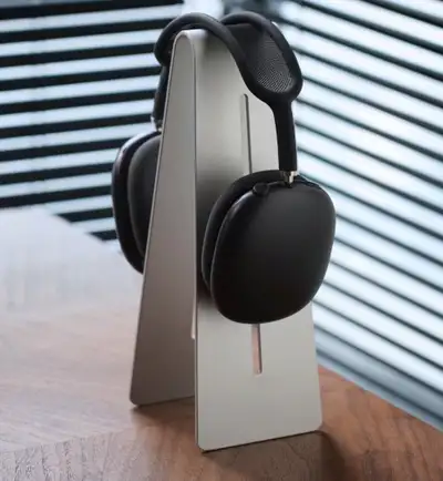 Modern Headphone Stand - Solid Aluminum - Brand New, View more