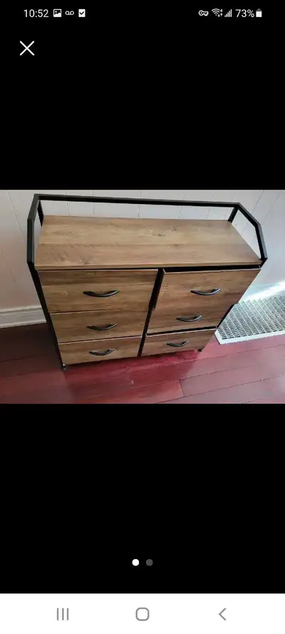 Fabric drawer Dresser, View more