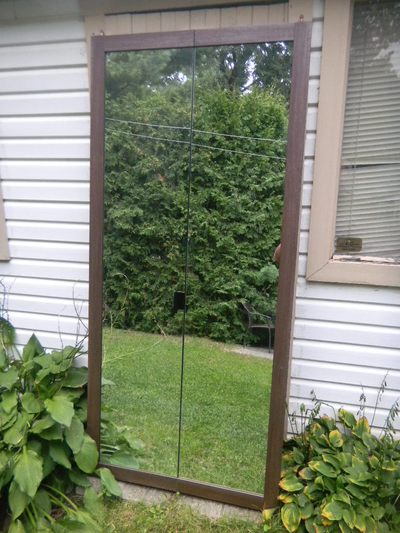 Porte de Placard Pliante Miroir Folding Mirror Door 78Po*36 Po, View more