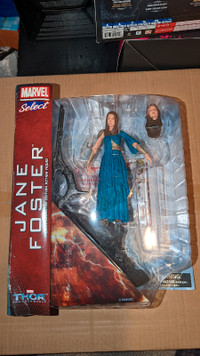Marvel Select Thor 2 movie Jane Foster action figure